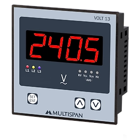 3 phase volt meter