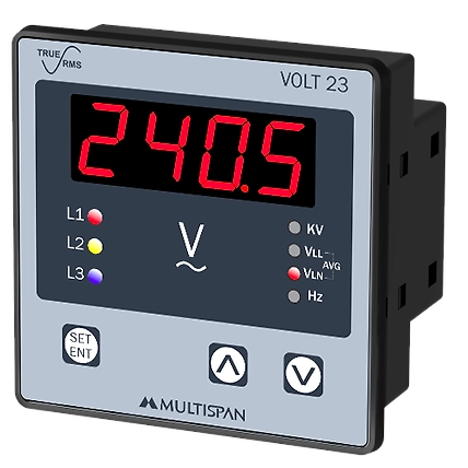 3 phase volt meter-1