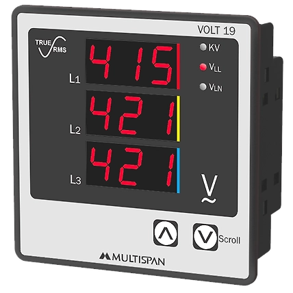 3 phase volt meter-2