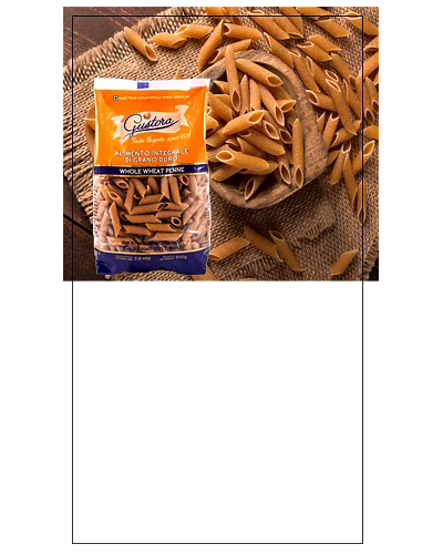 Penne Rigate (whole wheat)-PN-WW