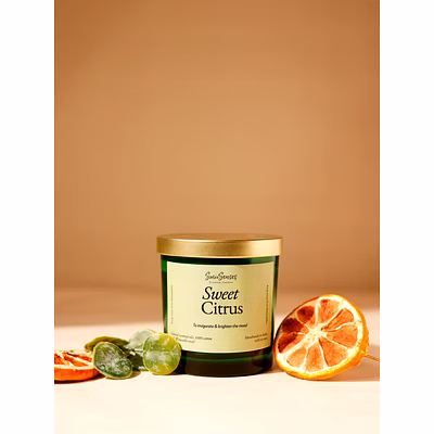 smiisenses stella sweet citrus candle