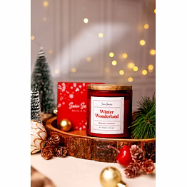 smiisenses winter wonderland 2-wick jar candle