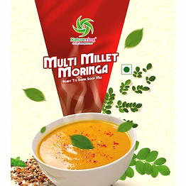 naturering multi-millet moringa ready to drink soup mix