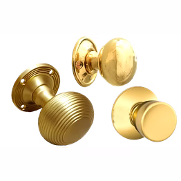 brass door knobs