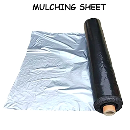 100% Virgin Silver Black Mulching Paper-12262756