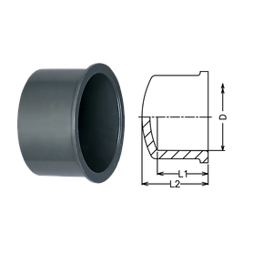 PVC END CAP PLANE