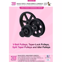 v belt pulley leaflet