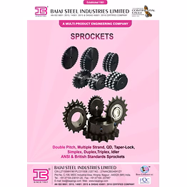 chain sprockets leaflet