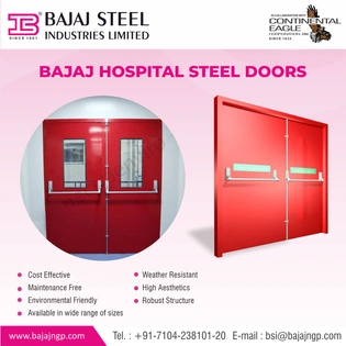 Steel Fire Resistance Door For Hospital Leaflet