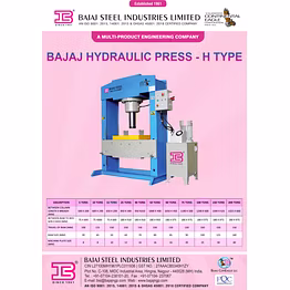 Bajaj Hydraulic Press H Type