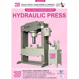 hydraulic press leaflet.