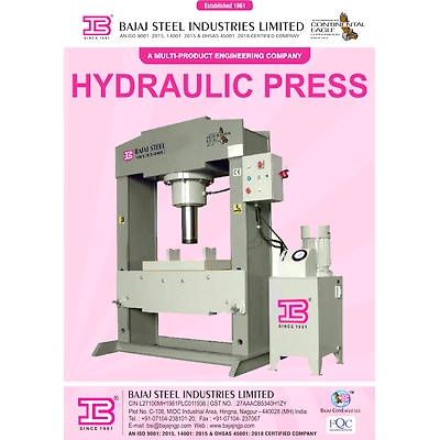 Hydraulic Press Leaflet.-1097
