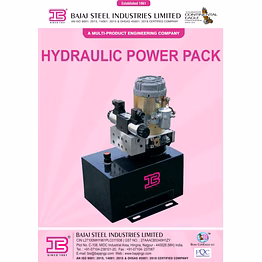 hydraulic power pack leaflet