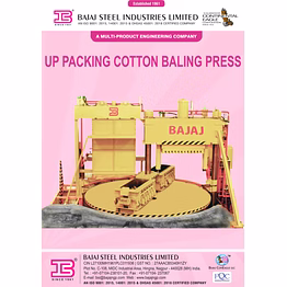 up packing cotton bailing press