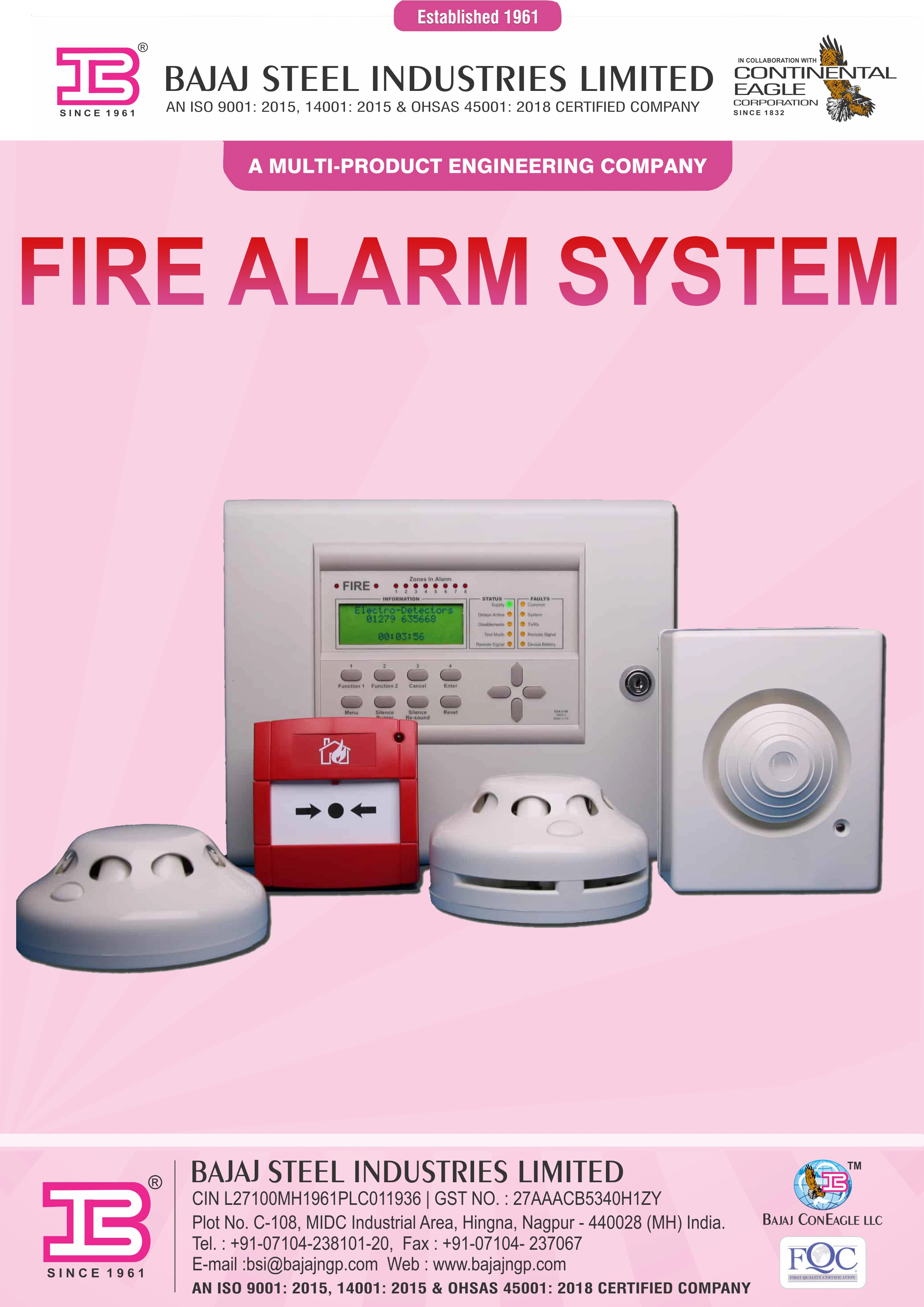 Fire Alarm System Leaflet-1070