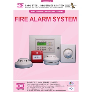 Fire Alarm System Leaflet