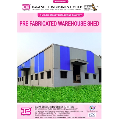 Pre Fabricated Warehouse Shed-1074