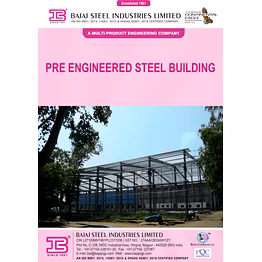 pre engineered steel building leaflet