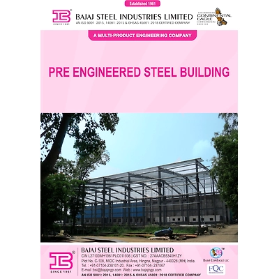 Pre Engineered Steel Building Leaflet-1077