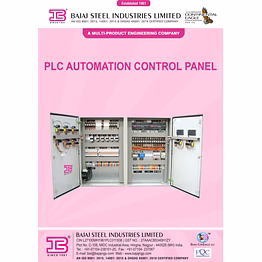 plc automation control panel