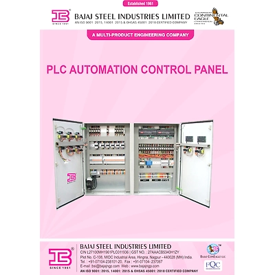Plc Automation Control Panel-1013