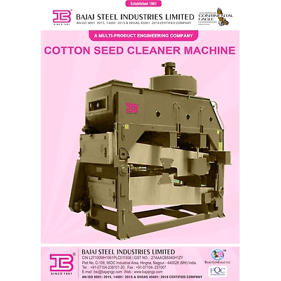 Cotton Seed Cleaner Machine-1017