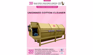 Unginned Cotton Cleaner