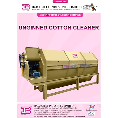 Unginned Cotton Cleaner-1018
