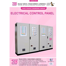 electrical control panel leaflet