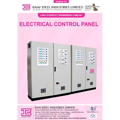 Electrical Control Panel Leaflet-1028
