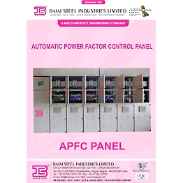 Automatic Power Factor Control Panel Leaflet