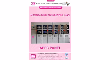 Automatic Power Factor Control Panel Leaflet