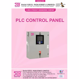 plc control panel leaflet