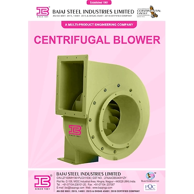 Centrifugal Blower Leaflet-1115