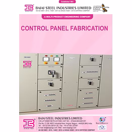 control panel fabrication leaflet