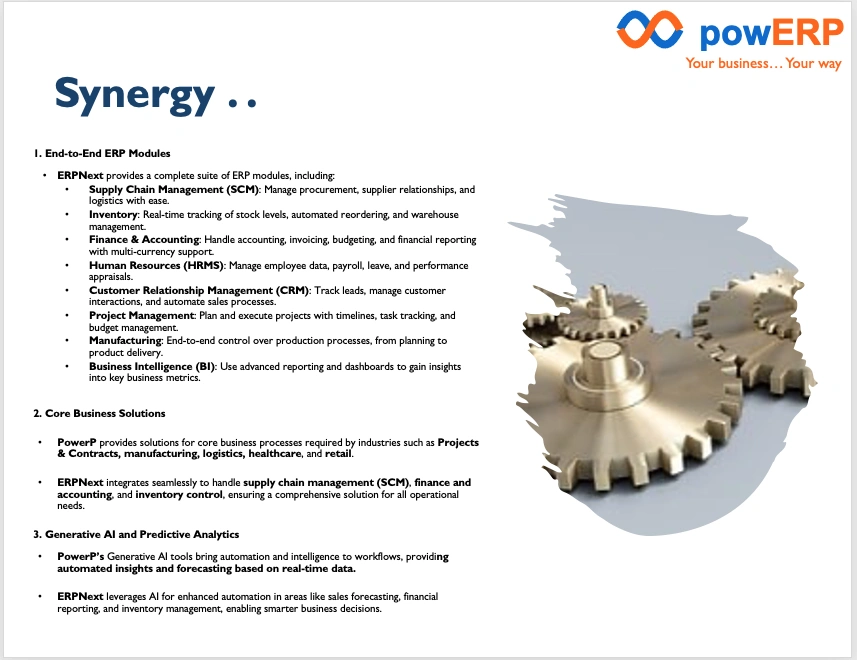 PowERP (Enterprise Digital Platfarm &amp; Alternative to ERP Solutions)-1