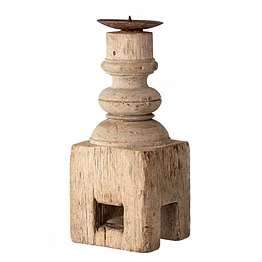 candle holder wooden