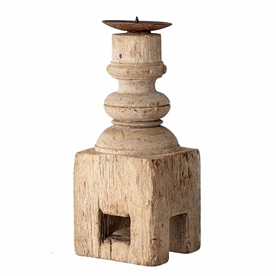 candle holder wooden