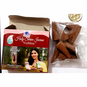 rose dhoop  cones