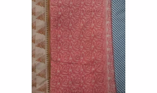 2 x 2 full voile saree with palav