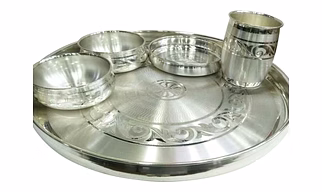 Pure silver 92.5 sterling silver dinner set
