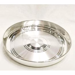 pure silver 92.5 sterling silver dinner plate