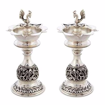pure silver 92.5 sterling silver antique lamps