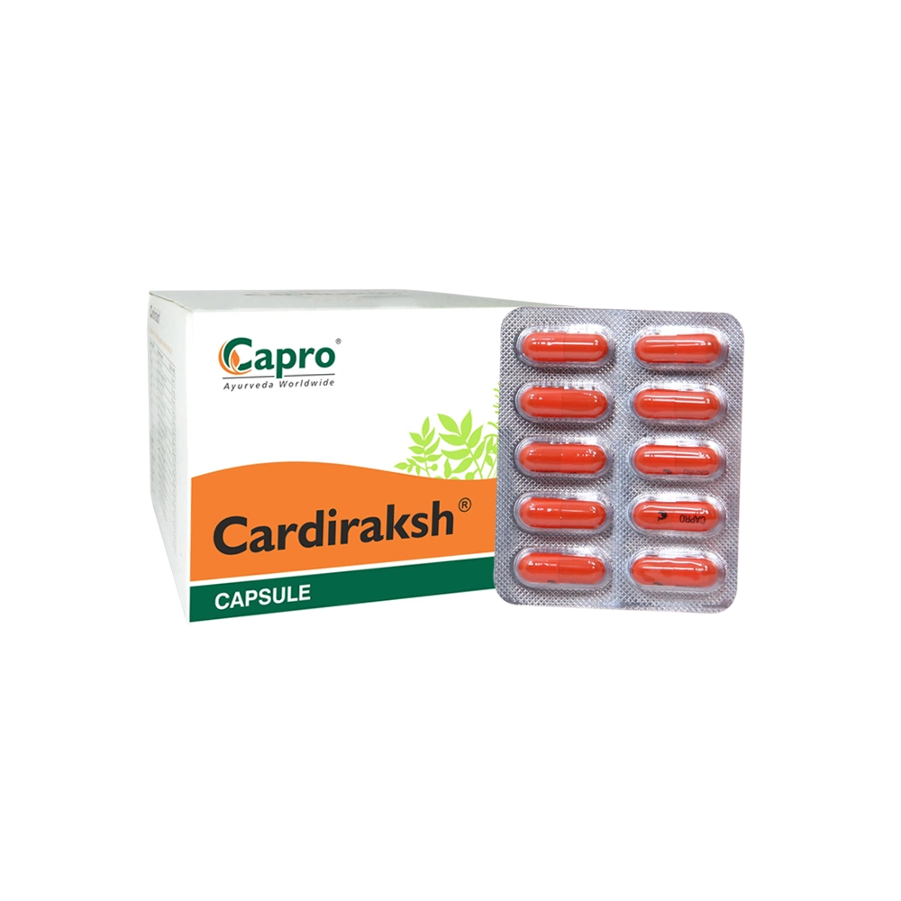 CARDIRAKSH CAPSULE -10*10's Pack-3