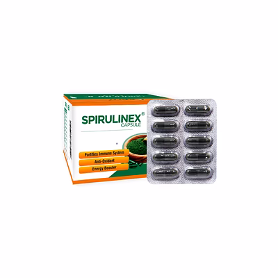 capro spirulinex capsule -10*10's pack