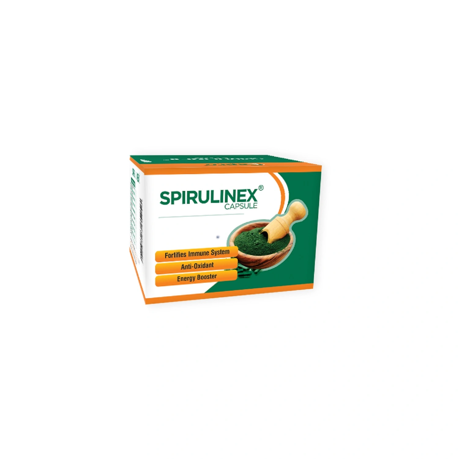 SPIRULINEX CAPSULE -10*10'S PACK-1