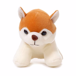 husky dog | best valentine gift 45cm (light brown)