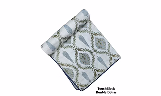 Touch Block Double Bed Three Layers Ac Dohars