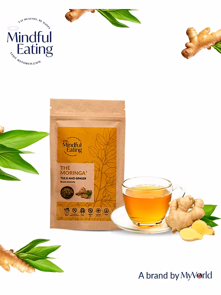 Moringa+ Tulsi & Ginger Infusion