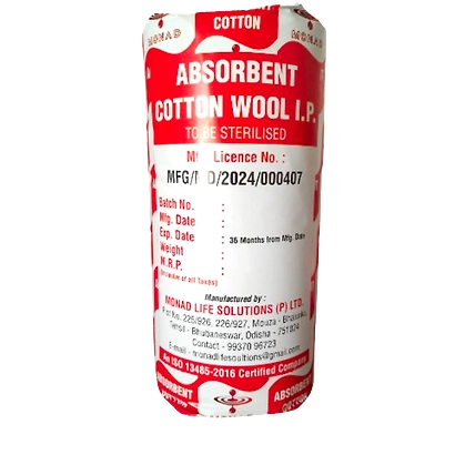 ABSORBENT COTTON WOOL ROLL 500 GM-2